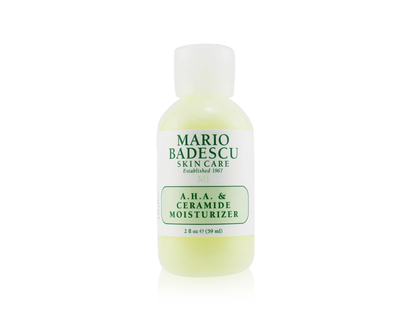 Mario Badescu A.H.A. & Ceramide Moisturizer  For Combination/ Oily Skin Types 59ml/2oz