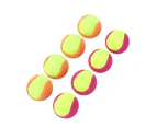 2x 4PK Paws & Claws Mini Felt 4cm Catnip Tennis Ball Interactive Cat Toy Pink