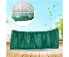 Bird Cage Cover Breathable Dustproof Ventilated Cage Guard Mesh for Pet - Green