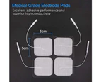 12pcs TENS Machine 5x5cm Electrode Pads Replacement Reusable Self Adhesive