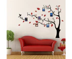 Wall Decal Tree 3d Diy Wall Sticker Sticker with Picture Frame Photo Tree Wall Sticker Wall Decoration for Home Children's Room Living Room Bedroom