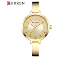 CURREN Fashion Women Dress Wristwatch Ladies Quartz Watch Brand Luxury Women Bracelet Watches Full Steel Female Clock