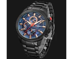 CURREN Luxury Brand Men Watch Fashion Analog Sports Wristwatches Casual Quartz Full Steel Band Male Clock Relogio Masculino