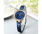 CURREN Luxury Brand Minimalist Quartz Watches Women Rose Gold Bracelet Watch Casual Slim Clock for Ladies Wristwatch with Steel
