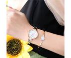 CURREN Luxury Brand Minimalist Quartz Watches Women Rose Gold Bracelet Watch Casual Slim Clock for Ladies Wristwatch with Steel
