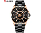 CURREN Men Watches Top Brand Luxury Fashion Quartz Men's Watch Steel Waterproof Sports Male Wrist Watch Clock Relogio Masculino
