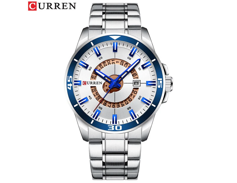 CURREN Men Watches Top Brand Luxury Fashion Quartz Men's Watch Steel Waterproof Sports Male Wrist Watch Clock Relogio Masculino