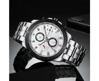 CURREN Men Watch Top Brand Luxury Chronograph Quartz Watches Stainless Steel Business Wristwatches Men Clock Relogio Masculino