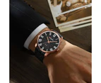New CURREN Fashion Simple Style Stainless Steel Wristwatches for Men Luxury Brand Business Quartz Watch with Roman Numbers