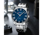 CURREN New Simple Style Stainless Steel Wristwatches for Men Luxury Brand Business Quartz Watch with Roman Numbers