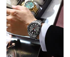 CURREN Simple Fashion Date Wristwatches Male Luxury Design Stainless Steel Watches Men's Quartz Luminous Clock Silver