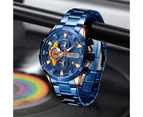 New CURREN Watches for Men Top Luxury Brand Causal Sport Mens Watch Steel Waterproof Quartz Wristwatch Fashion Chronograph Clock