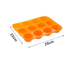Silicone Muffin Pan, Non-Stick 12 Cup Muffin Pan, Jumbo Muffin Pan, Silicone Muffin Mold, BPA Free Muffin Mold for