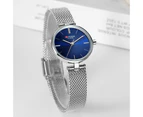 CURREN Simple Elegant Quartz Watches for Women Stainless Steel Mesh Wristwatch Ladies Dress Bracelet Watch Female Clock Gift