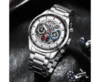 CURREN New Fashion Mens Watches Top Brand Luxury Stainless Steel Quartz Watch Men Sport Date Male Clock Waterproof Wristwatch