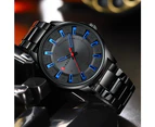 CURREN New Fashion Simple Style Men Watches Quartz Wristwatches Stainless Steel Band Clock Male