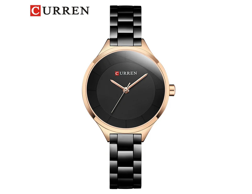 CURREN New Fashion Creative Women Watches Dress Ladies Bracelet Watch Rose Gold Female Clock Full Steel Wristwatch Gift