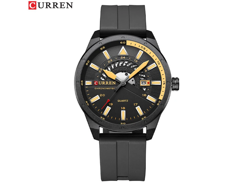 CURREN New Design Waterproof Sports Quartz Watch Fashion Luxury Army Military Watches Men Clock Relogio Masculino