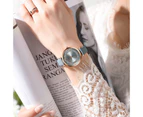CURREN New Leather Watch Women Watches Ladies Creative Quartz Bracelet Wristwatches Female Waterproof Clock Relogio Feminino