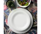 Noritake 12-Piece Conifere Fine Porcelain Dinner Set - White