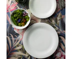 Noritake 12-Piece Conifere Fine Porcelain Dinner Set - White
