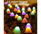 Outdoor Solar Garden Lights,Mini Waterproof Cute Mushroom Landscape