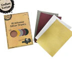 2 x Krafters Korner A5 Adhesive Glitter Sheets 5-Pack - Assorted