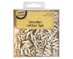 2 x Krafters Korner 104-Piece Wooden Letter Set - Randomly Selected