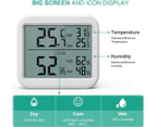 Digital Thermo Hygrometer, Large Indoor LCD Thermometer