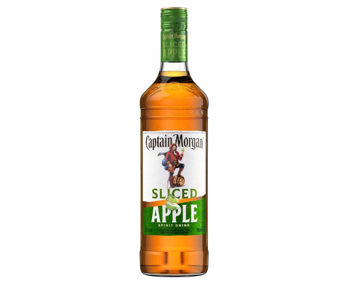 Captain Morgan Sliced Apple Spiced Rum 700ml