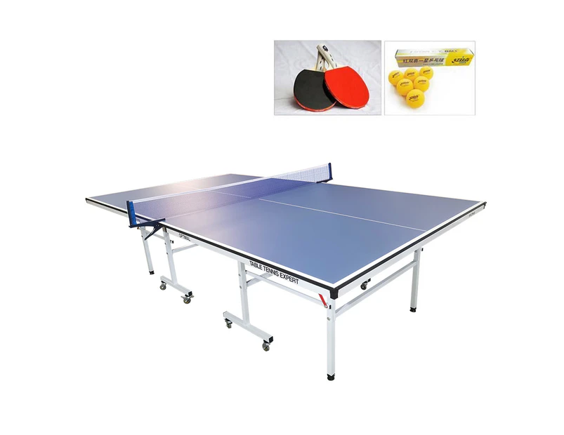 PRIMO 19mm Table Tennis Table Ping Pong Table w/ Upgraded Accessories Package