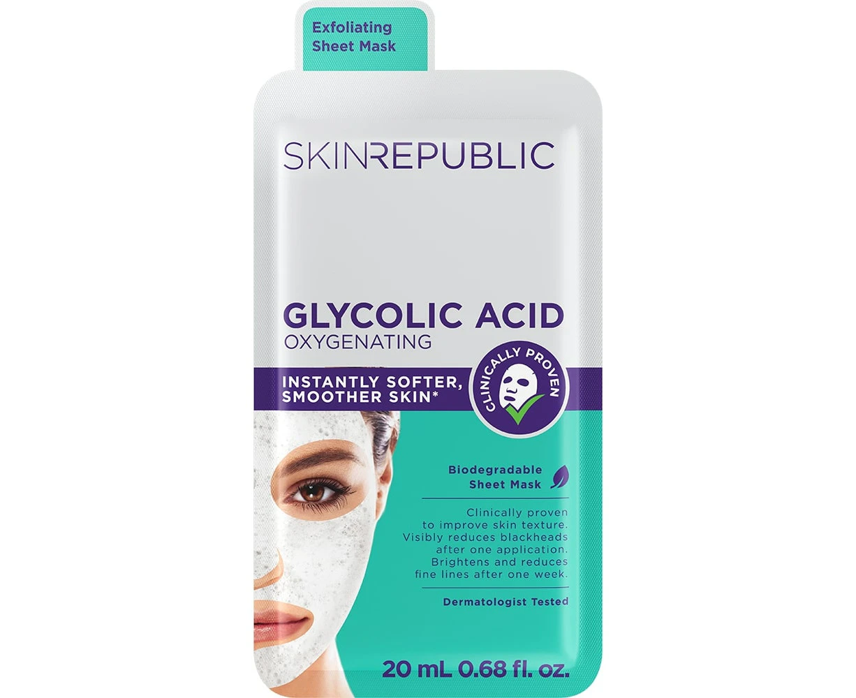 Skin Republic Glycolic Acid Oxygenating Face Mask