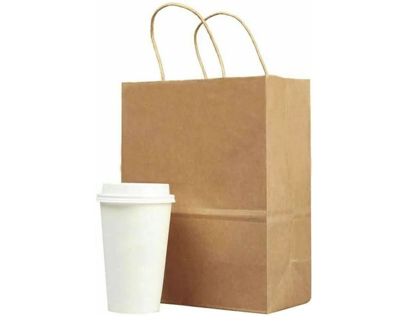 Mua GSSUSA Kraft Paper Gift Bags 5.25x3.75x8 Paper Bags with Handles, White  (20 Pcs), Bulk Kraft Gift Bag for Shopping, Craft, Grocery, Party, Retail,  Lunch, Business, Wedding, Merchandise, Boutique trên Amazon Mỹ