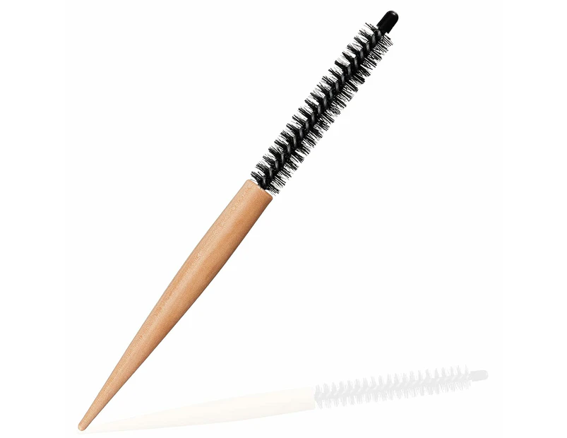 Small Round Hair Brush Mini Round Comb Quiff Roller Comb Hair Styling Brush Salon Hairdressing Brush for Thin Hair, Short Hair, Bangs, Beard, Lifting
