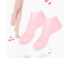 1 Pair Women Men Elastic SPA Moisturizing Sock Anti Cracking Feet Care Protector S