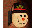 2 Pack Snowman Christmas Porch Light Covers, Snowman Decorations Outdoor Holiday Light Covers