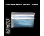 10Pcs Portable Folding Transparent Disposable Mask Storage Folder Clip Organizer Clear#