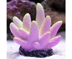 Aquarium Artificial Resin Coral Fish Tank Non-toxic Landscape Underwater Decor Style 2