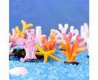 Aquarium Artificial Resin Coral Fish Tank Non-toxic Landscape Underwater Decor Style 7