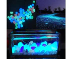 10Pcs Luminous Glowing Artificial Stone Aquarium Fish Tank Bonsai Garden Decor Style 7