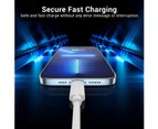 [3 Pack] USB-C to L 20W Fast Charging iPhone Cable -USB C iPhone Charger Cord for iPhone 14 Plus 13 12 11 Pro Max