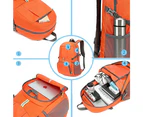 1 pcs Hiking Backpack 30L Lightweight Backpack Water Resistant Packable Backpack Travel Daypack for Women Men-Orange