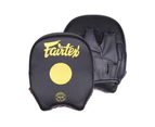 Fairtex Short Focus Mitts Black Gold Fmv14