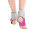 2pcs Kids Child Adjustable Nonslip Ankle Tendon Compression Brace Sports Dance Foot Support Stabilizer Wraps Protector Guard
