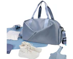 Travel Duffle Bags Portable Luggage Bag-Blue