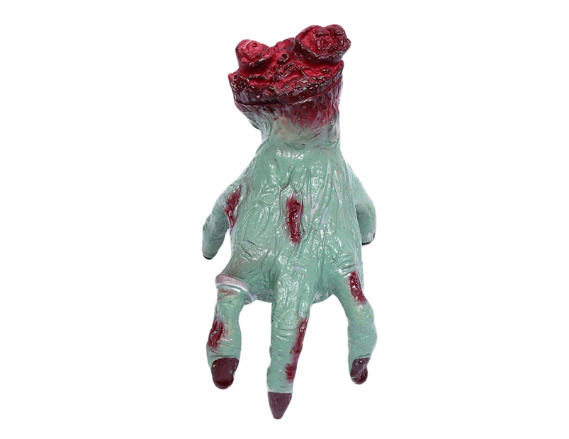 Scary Zombie Crawling Hand Voice Control Prank Toy Halloween Party Props Decor Green