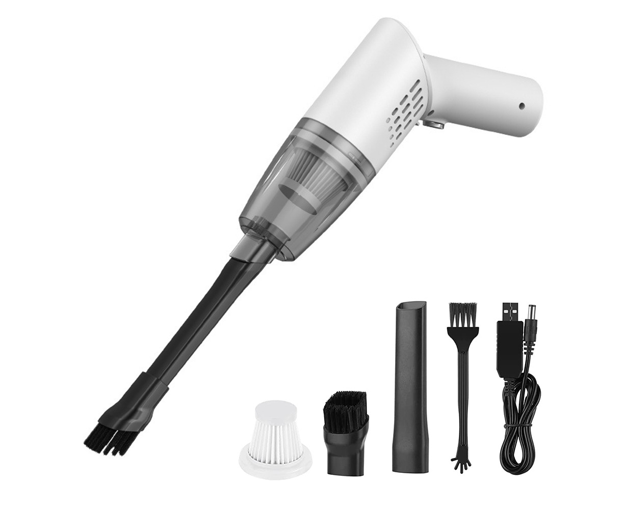 Handheld Cordless Vacuum Cleaner, Powerful Suction, USB Rechargeable