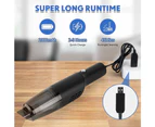 Handheld Cordless Vacuum Cleaner, Powerful Suction, USB Rechargeable Vacuum Cleaner, Mini Wet and Dry Vacuum Cleaner - Black
