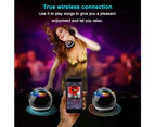 Portable 5W Bass Bluetooth Speaker,  Crystal Sound,  Perfect Mini Wireless Speaker for Phone Tablet Boys Gift Hiking BBQ - White