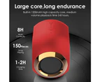 Wireless Speaker Stereo Bluetooth Speaker Player, Golden Egg Wireless Bluetooth Speaker Super Strong Subwoofer Portable - Red